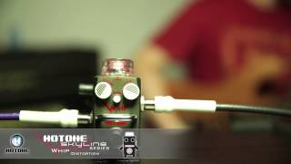 Hotone Whip Distortion Pedal demonstration by Guitarcube [upl. by Haram]