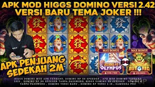 SEDEKAH 2M‼️Higgs Domino Mod Apk Terbaru Rp amp N V242 Tema Joker RisaldyOfficial [upl. by Adnorahc]