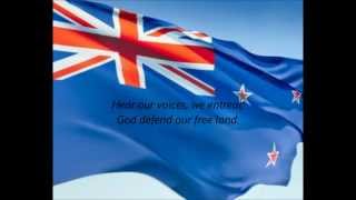 New Zealand National Anthem  quotGod Defend New Zealand  Aotearoaquot MIEN [upl. by Veronica795]