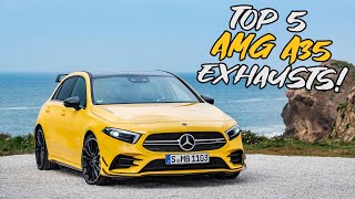 Top 5 AMG A35 Exhausts 2021 DSG FARTS [upl. by Chaim]