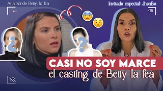 CASI ME QUITAN A MARCELA Así fue el CASTING de BETTY LA FEA 😳 ¡Detalles  Analizando Betty la fea [upl. by Ahseka507]