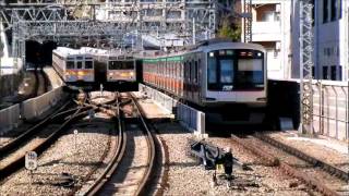 朝の溝の口駅16倍速＠20120321 その2 [upl. by Donna]