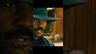 quotThe magnificent Sevenquot The way Denzel delivers his lines are mind boggling So believable movie [upl. by Clarise]