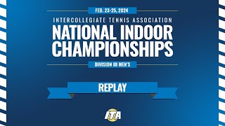 2024 ITA Division III Mens Indoors  Day One [upl. by Rowney]