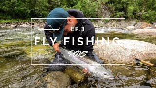 PESCA A MOSCA DE SALMÓN ATLÁNTICO EN EL RÍO GAULA NORUEGA  FLY FISHING POVS EP3 [upl. by Rabbaj]