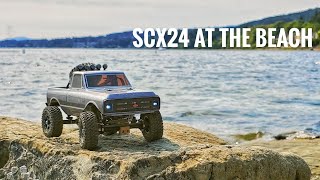 Axial SCX24 Saturday morning at Transfer Beach [upl. by Pestana]