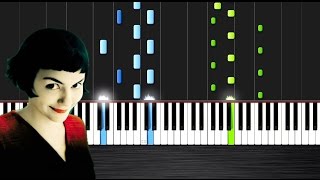 Yann Tiersen  Amélie Comptine Dun Autre été  Piano Tutorial  How to Play [upl. by Nnaecyoj853]