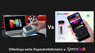 2155 Espectrofotômetro VS Sprexlab [upl. by Cadal]