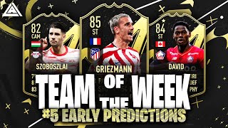 FIFA 23 TOTW 5 PREDICTIONS  TEAM OF THE WEEK 5 EARLY PREDICTIONS  FT Griezmann David Szoboszlai [upl. by Alohcin130]