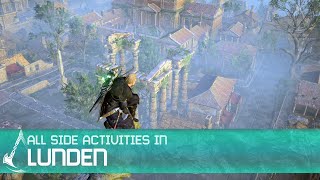 Assassins Creed Valhalla  All Activities in Lunden Completionist All the Way [upl. by Helban]