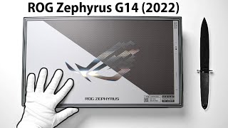 ROG Zephyrus G14 2022 Gaming Laptop Unboxing  Gameplay [upl. by Eisele145]