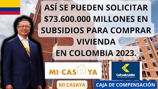 🏠 APROBADO Así Consigues💲73600000 En Subsidios Para Comprar VIVIENDA en Colombia 2023 🏠 [upl. by Lieberman]