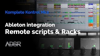 Komplete Kontrol mk2  Ableton Integration Setting up remote scripts amp Instrument racks [upl. by Ruomyes]