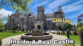 Casa Loma Tour Toronto Ontario Canada Inside a Real Castle [upl. by Annoyi]