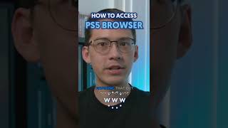 PS5s Hidden Web Browser [upl. by Juanita]