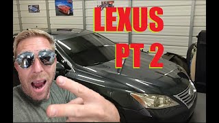 Lexus ES350 full custom stereo system bass upgrade [upl. by Robina]