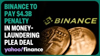 Binance to pay 43B penalty in moneylaundering plea deal [upl. by Publea]