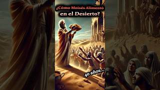 ¡El Secreto de Moisés para Alimentar a Millones 🍞🕊️ Moisés biblia viralvideo [upl. by Milton159]