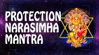 GREAT PROTECTION MANTRA  NARASIMHA LORD MANTRA ॐ MAN POWER MANTRA of spirituality PM [upl. by Rego]