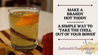 This Brandy Hot Toddy Will Take The Chill Out Of Your Bones Take JUST MINUTES To Make [upl. by Penrod]