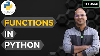 32 Python Tutorial for Beginners  Functions in Python [upl. by Kcirreg]