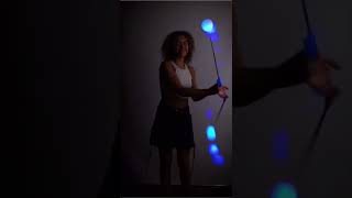 How To Perform Cool amp Easy Tricks On A Poi Ball shop21ravescom shorts [upl. by Aihsit]