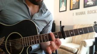 OneRepublic  I lived Guitar Chords amp Lesson by Shawn Parrotte [upl. by Maynord]