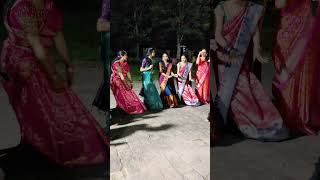 beat🔥 dandiya atalu ada dancecrazybathukamma [upl. by Namlas879]