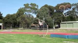 Pole Vault Tricks  Joel Pocklington [upl. by Hunfredo]