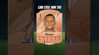 Could Real Madrid win the Champions league with a 1 rated Kylian Mbappe FC 25 [upl. by Eimilb582]