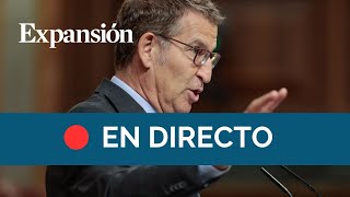 DIRECTO  Siga la segunda sesión del debate de investidura de Alberto Núñez Feijóo [upl. by Ermanno]