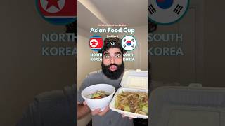 NORTH KOREA VS SOUTH KOREA  Asian Food Cup [upl. by Sarah]