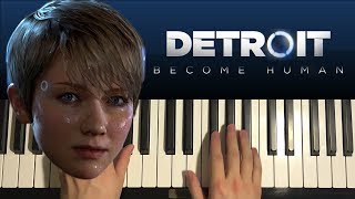 HOW TO PLAY  Detroit Become Human  Kara Main Theme Piano Tutorial Lesson [upl. by Eirret]