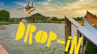 Drop in water jump vidauban [upl. by Enoved]