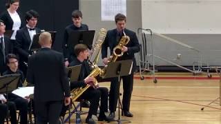 Thomas Worthington High School Jazz Ensemble at Kilbourne Middle School [upl. by Ellesij784]