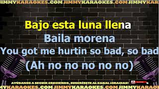 Zucchero y Mana Baila morena Karaoke [upl. by Varini95]