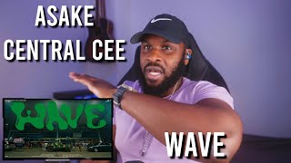 Asake amp Central Cee  Wave Official Video Reaction  LeeToTheVI [upl. by Ateekahs]