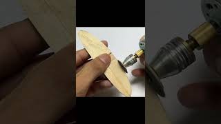 making of mini spitfire mark 1 model aeroplane using ice cream sticks shorts how diy [upl. by Augustine]