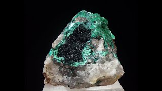 PSEUDOMALACHITE  Germany Schwarzwald Triberg Gengenbach Silberbrünnle Mine [upl. by Enenstein]