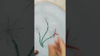 Embroidery design Learn Embroidery Art Kashidakari kashida sikhe [upl. by Salinas269]