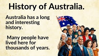 The History of Australia Easy English for Beginners ✅ English Story ✅ [upl. by Tiat]