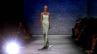 Mercedes Benz fashion week long silk or satin gown [upl. by Farleigh308]