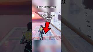 How to tunnel in Fortnite [upl. by Snave]