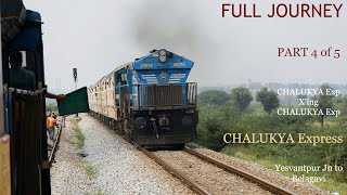 PART 45 FULL JOURNEY to BELAGAVI 01022 Tirunelveli Jn  Dadar Central CHALUKYA Express [upl. by Inesita]