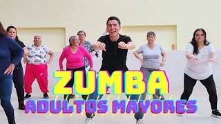 Clase de Zumba para Adultos Mayores Baile Divertido y Saludable [upl. by Nerrag515]