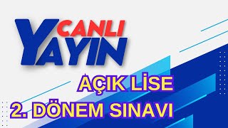 2 Dönem Sınavı Geldi Sınav Hakkında Canlı Yayın [upl. by Estrella]