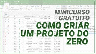 CURSO Como criar um projeto do zero no Project 2016  Ebook [upl. by Eilojne]