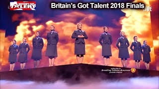 DDay Darlings War Time Choir BEAUTIFUL PERFORMANCE Britains Got Talent 2018 Final BGT S12E13 [upl. by Eyllib]