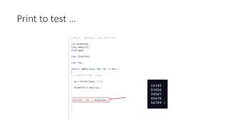 C Programming Reading CSV Data Files using fgets [upl. by Ynelram]