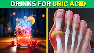 7 MIRACLE Drinks To STOP High Uric Acid Naturally [upl. by Karoly633]